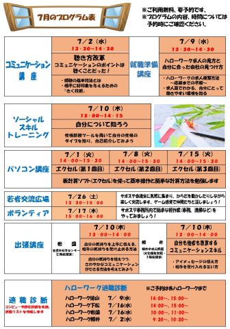 サポステ通信7月号